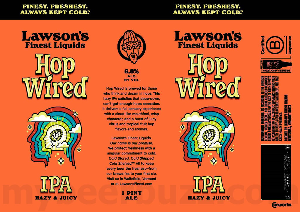 Lawson’s Finest Liquids Adding Hop Wired IPA Cans / Illumin-8 Collaboration