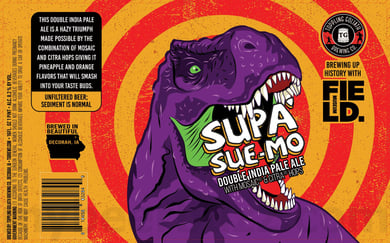 Toppling Goliath Adding Supa Sue-Mo Double IPA Cans
