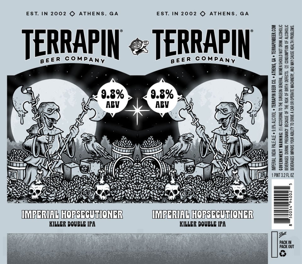 2025 Terrapin Imperial Hopsecutioner 19.2oz Cans