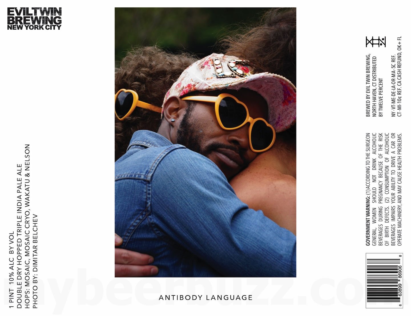2025 Evil Twin Antibody Language 16-oz Cans