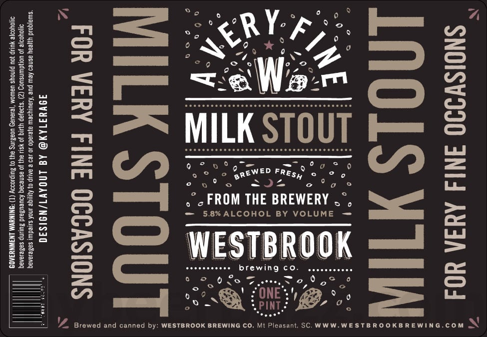 Westbrook Brewing Adding Milk Stout Cans