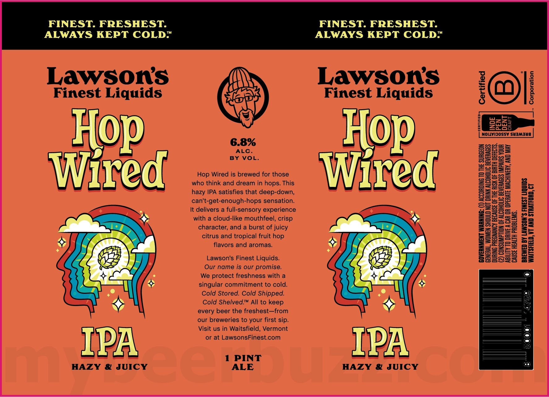 2025 Lawson's Finest Hop Wired 16-oz Cans