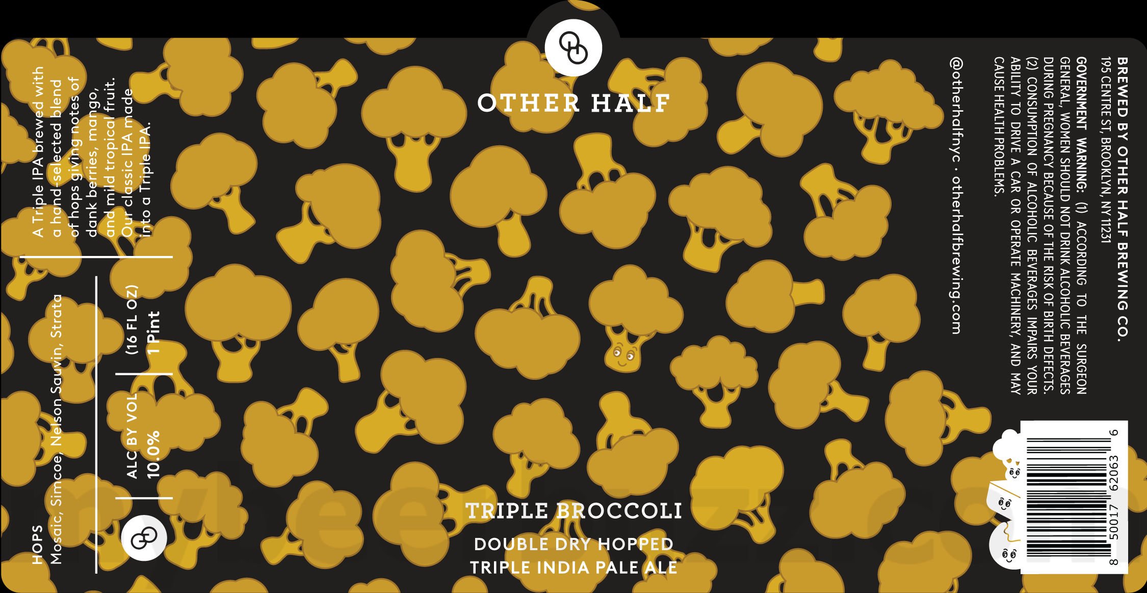 2025 Other Half Triple Broccoli 16oz Cans