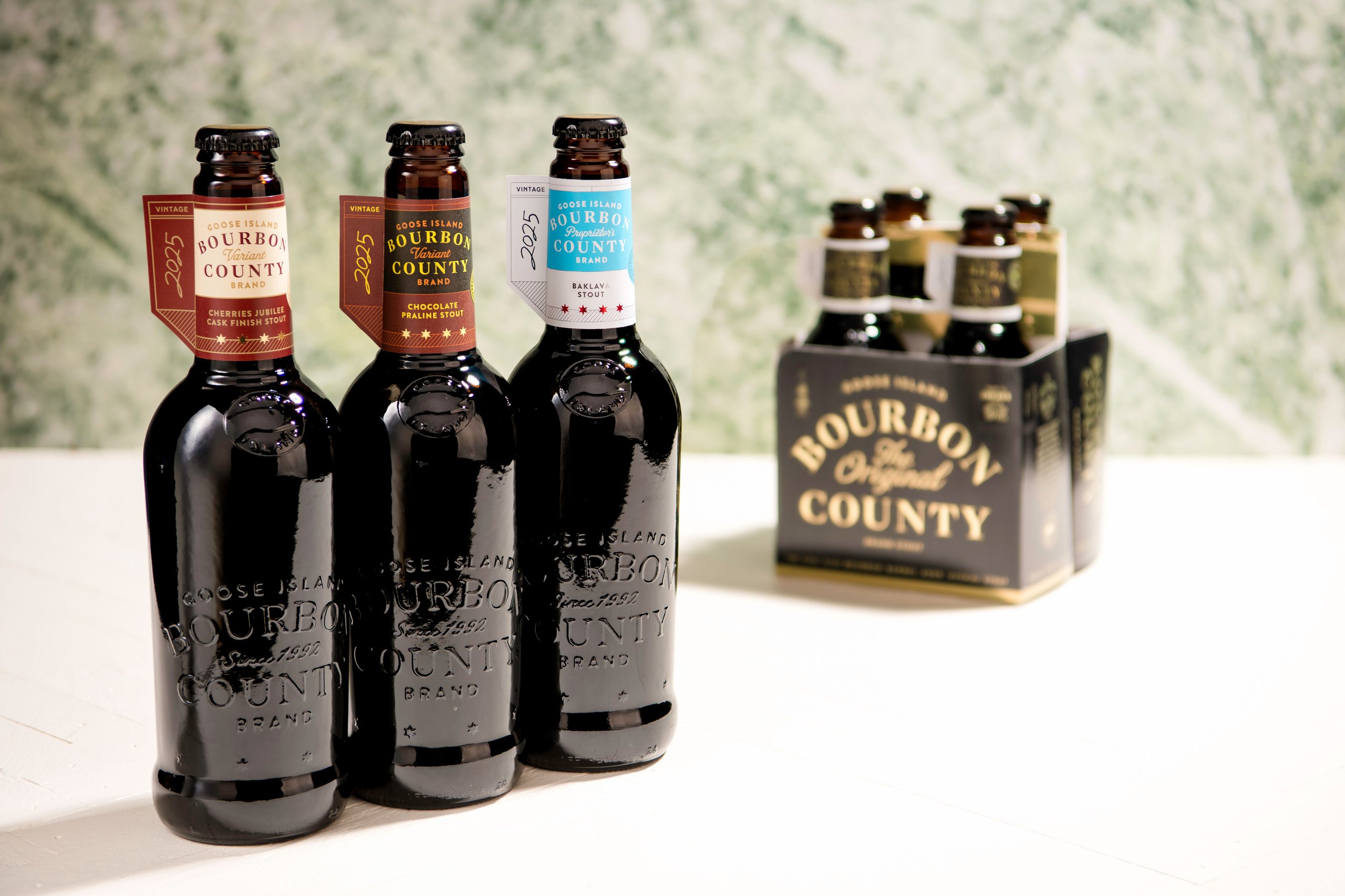 2025 Goose Island Bourbon County Brand Dessert Stout Bottles