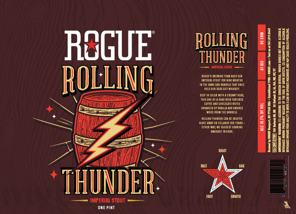 Rogue Rolling Thunder Returning For 2025 In 16oz Cans
