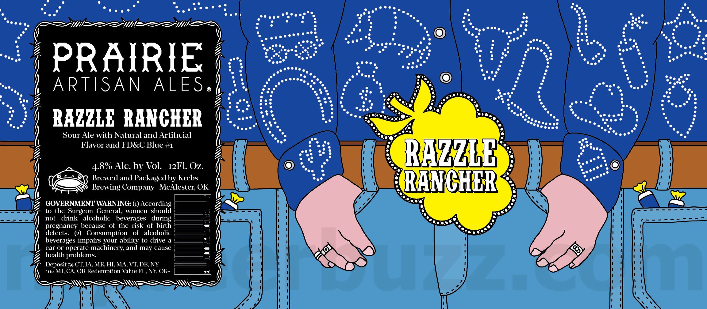 2025 Prairie Artisan Ales Razzle Rancher 12oz Cans