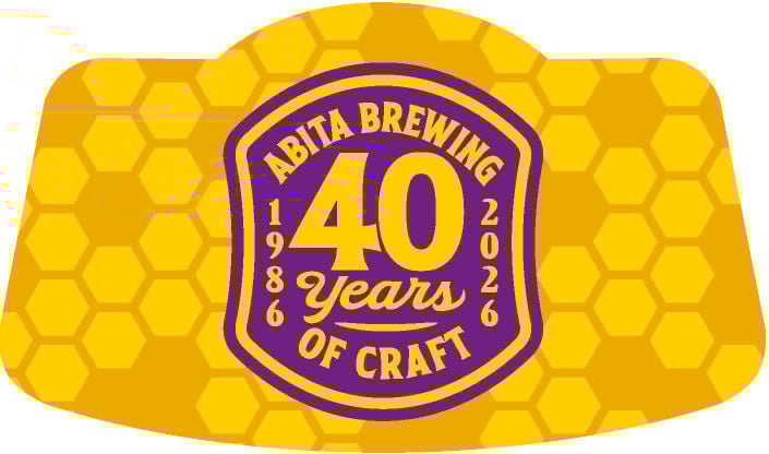 2026 Abita 40th Anniversary Neck Label