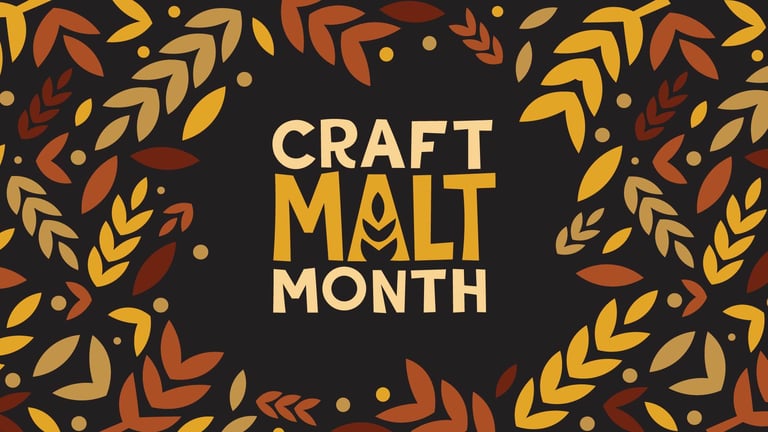 Craft Malt Month Poster
