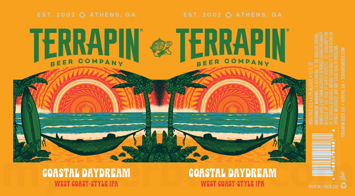 2025 Terrapin Coastal Daydream 12oz Cans