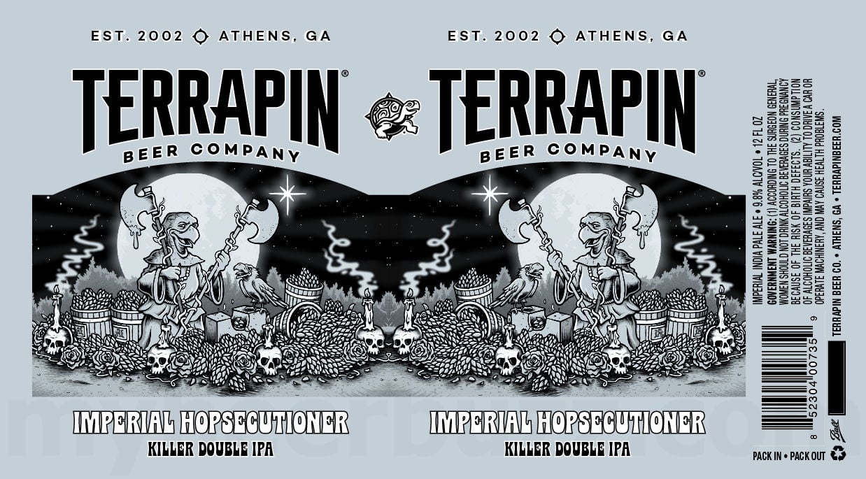 2025 Terrapin Imperial Hopsecutioner 12oz Cans
