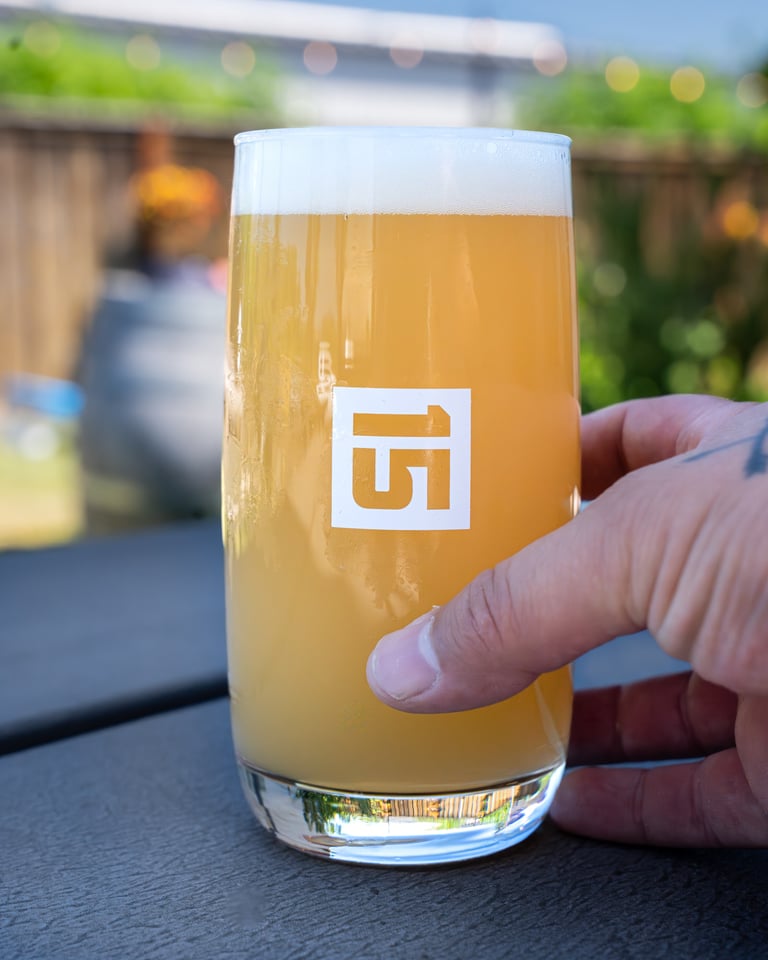 2025 Block 15 Fog Filter Hazy IPA.
