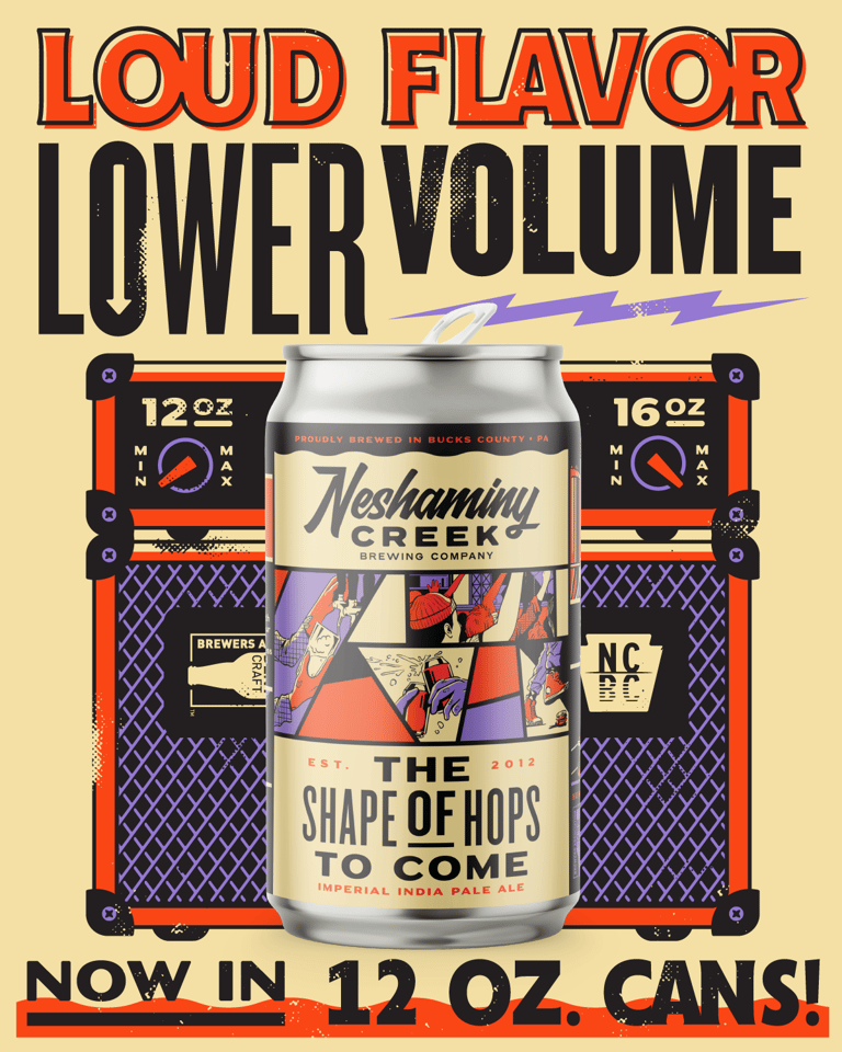 2025 Neshaminy Creek Brewing The Shape Of Hops To COme 12-oz Cans