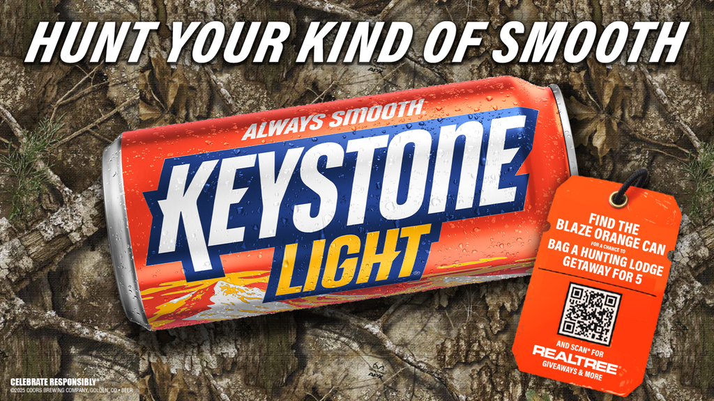Keystone Light Launching The Hunt Campaign With Blaze Orange Cans