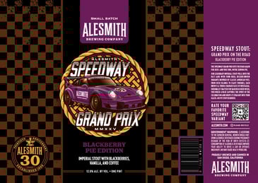 AleSmith Speedway Stout Blackberry Pie Edition Chocolate Pecan