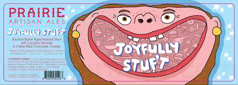 2025 Prairie Artisan Ales Joyfully Stuf't 12oz Cans