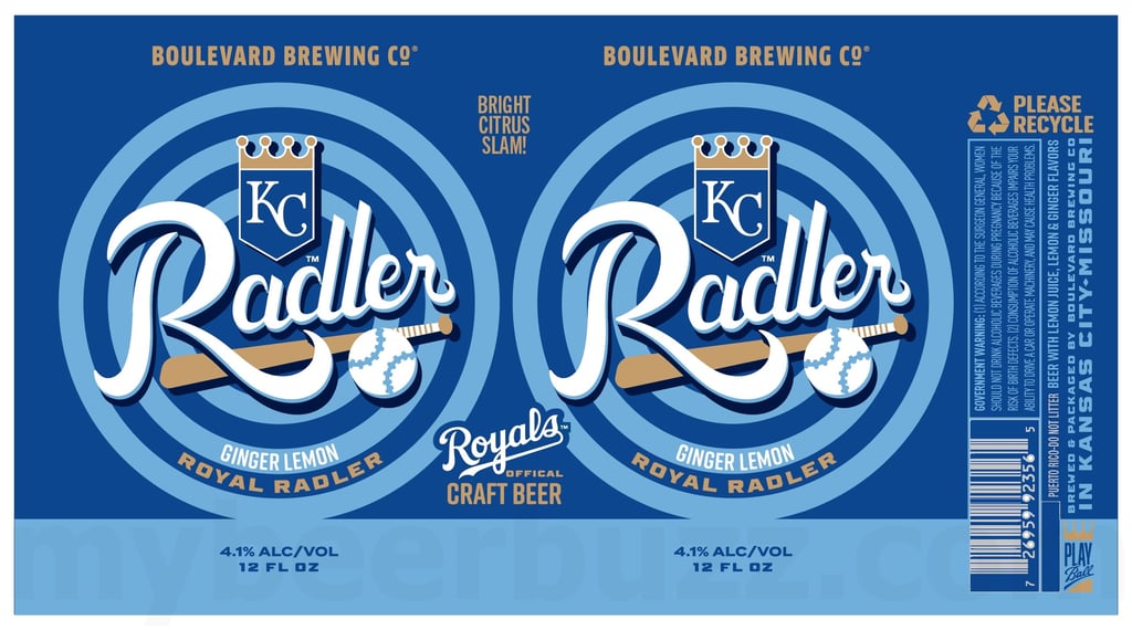 Boulevard Brewing Adding Royal Radler For Kansas City Royals Baseball