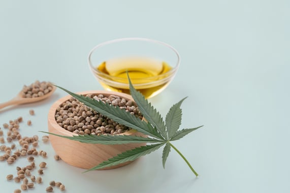CBD and THC edibles made from hemp seeds and cannabis oil – a natural and flavorful alternative to alcohol