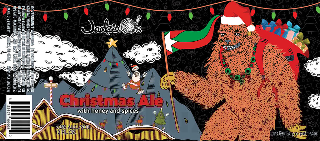 Jackie O’s Pub & Brewery Working On 2025 Christmas Ale Cans