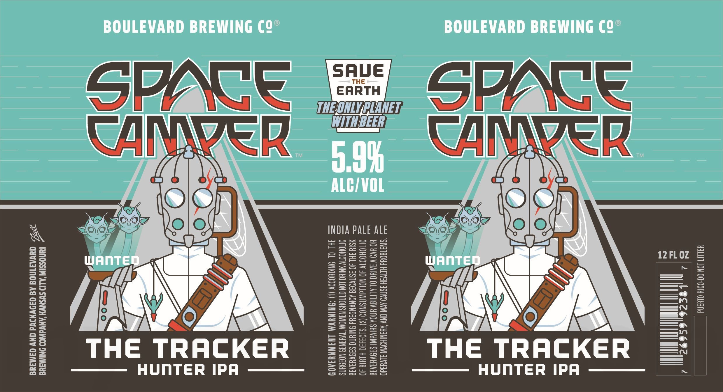 2025 Boulevard Brewing Space Camper The Tracker Hunter IPA