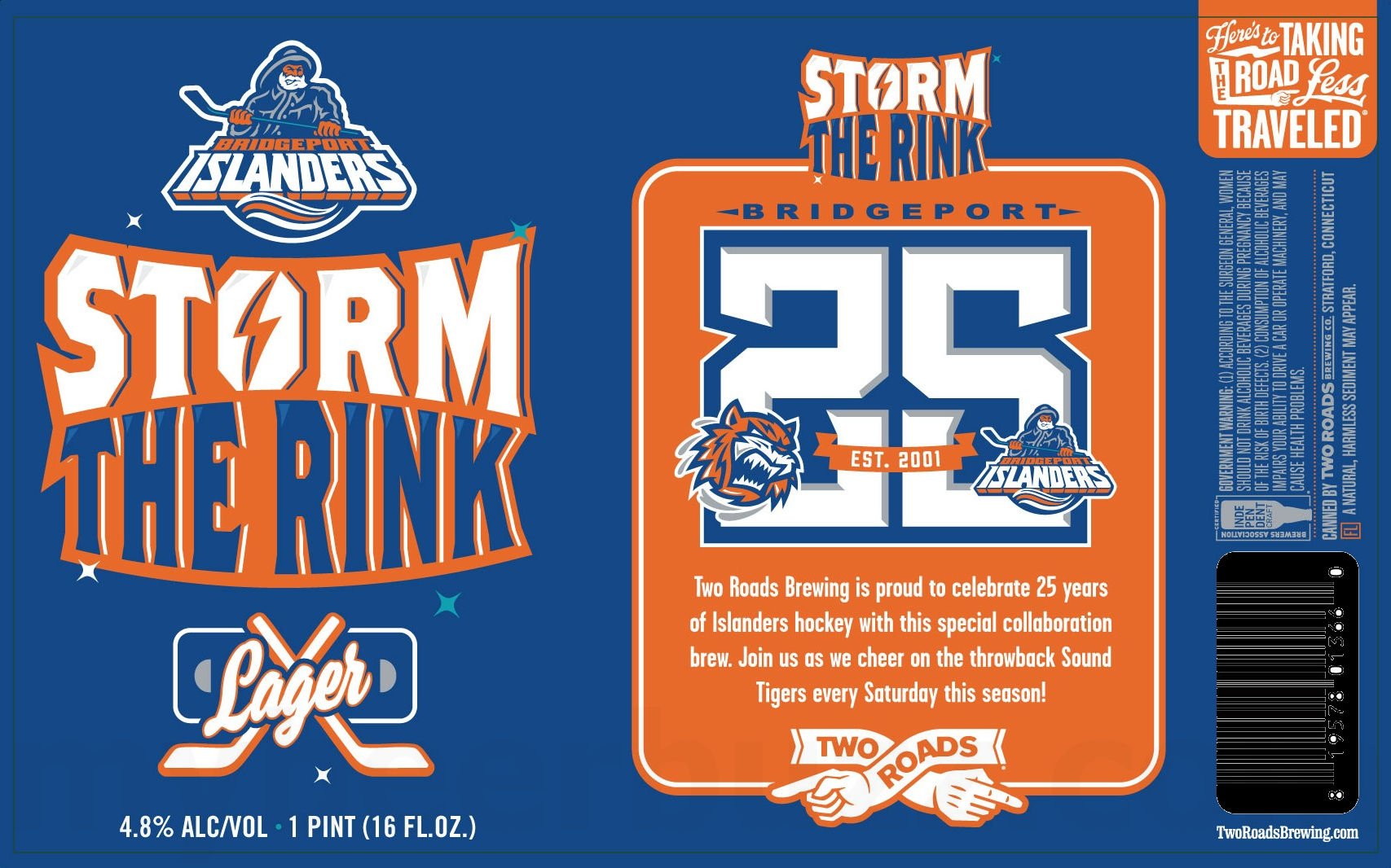 2025 Two Roads Storm The RInk 16-oz Cans