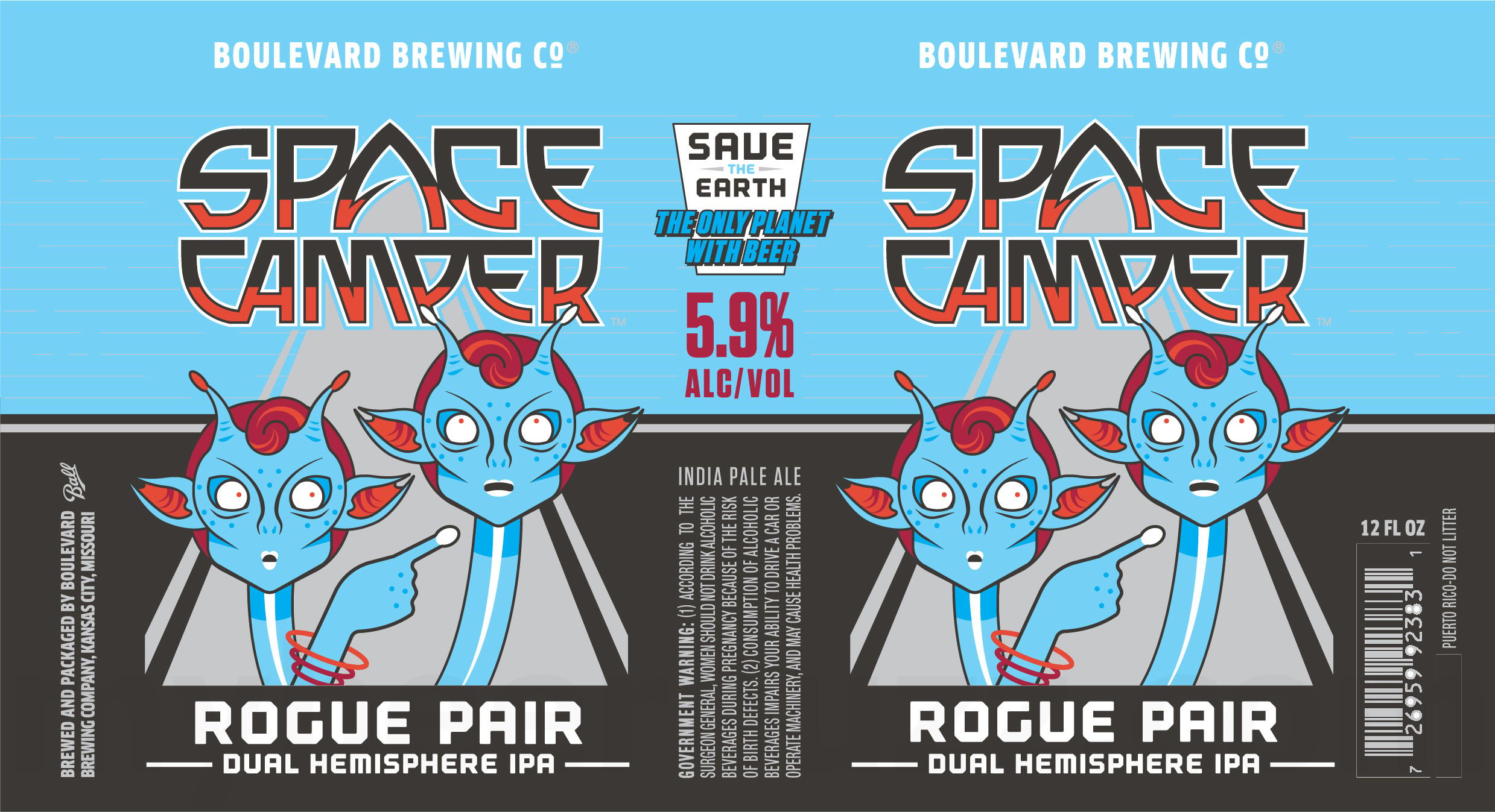 2026 Boulevard Space Camper Rogue Pair 12-oz Cans