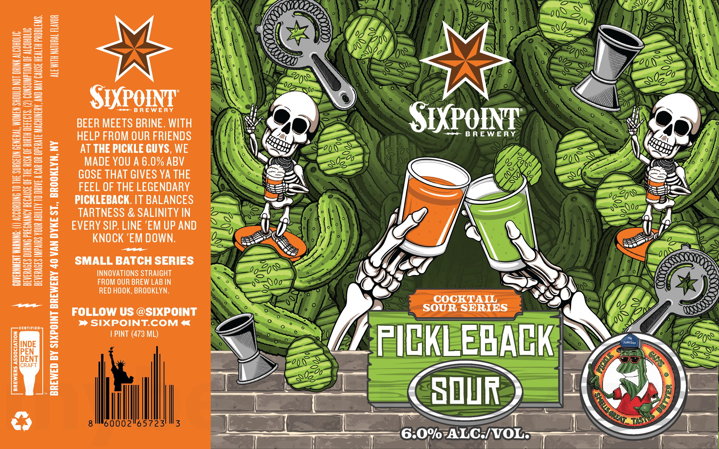 2026 Sixpoint Pickleback Sour 16-oz Cans