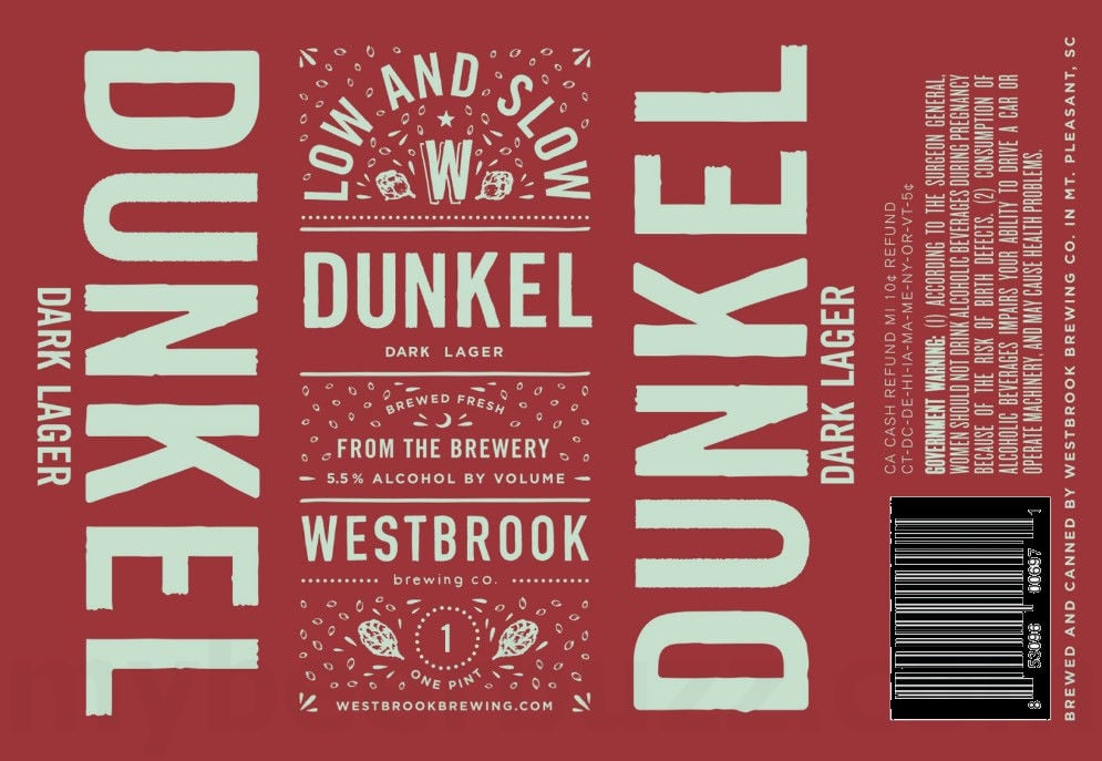 2026 Westbrook Brewing Low And Slow Dunkel 16-oz Cans