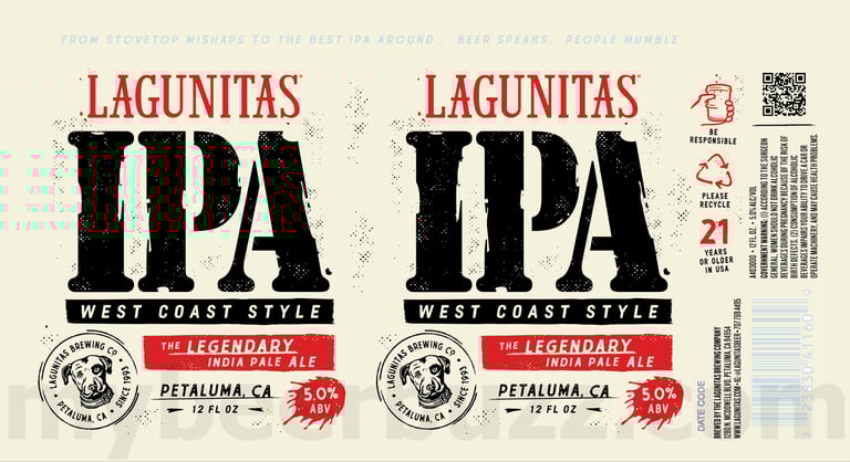 2025 Lagunitas IPA West Coast Style 12oz Cans