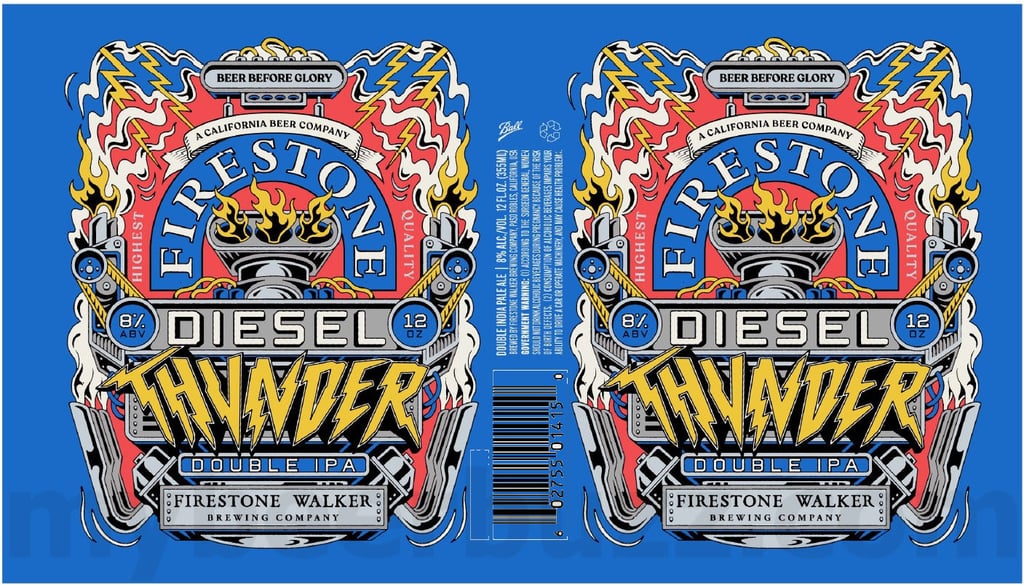 Firestone Walker Adding Diesel Thunder Double IPA Cans