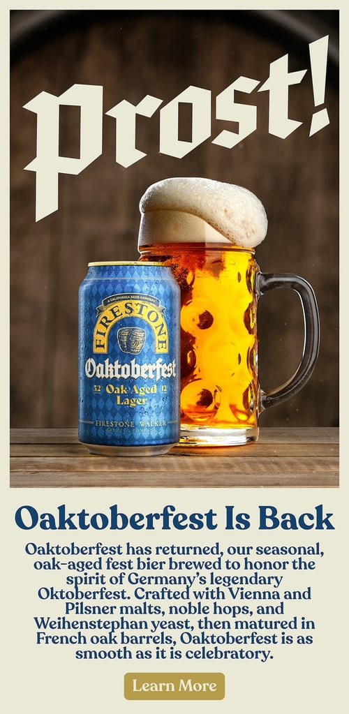 Firestone Walker Oaktoberfest Retuning For 2025