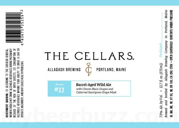 2025 Allagash The Cellars # 11 Bottles