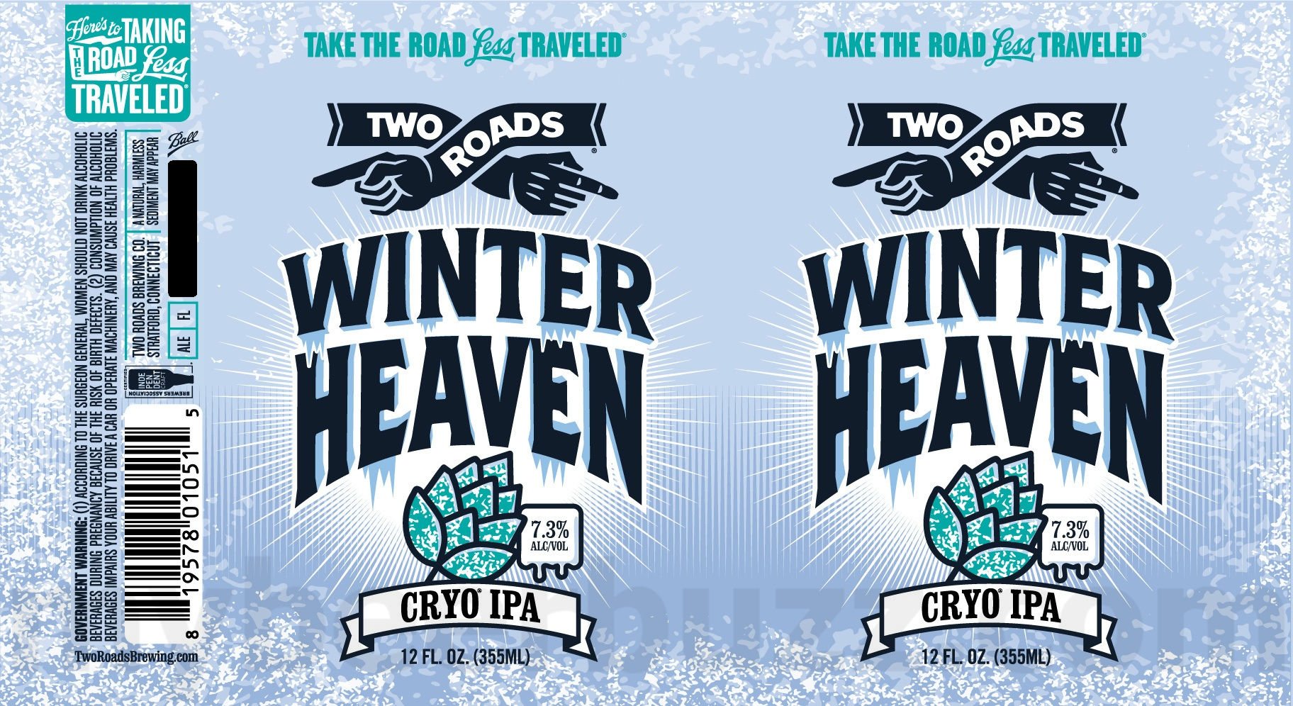 2025 Two Roads Winter Heaven 12oz Cans