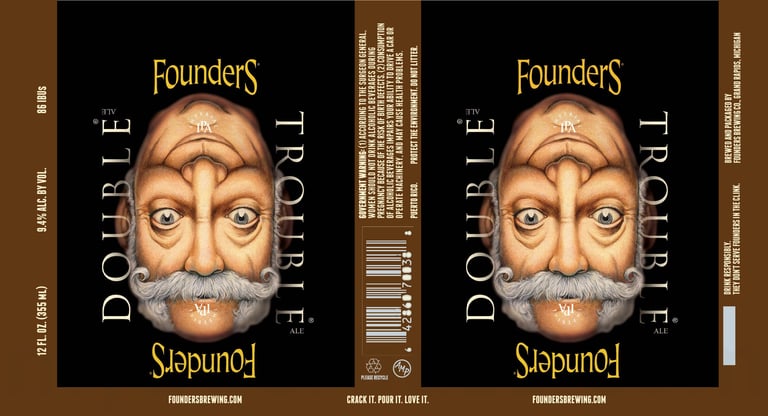 2025 Founders Double Trouble 12oz Cans