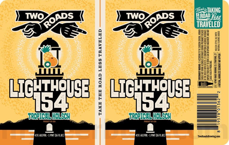 2025 Two Roads Lighthouse 154 16oz Cans