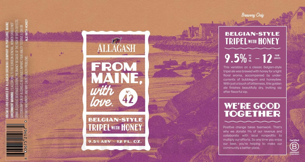 Allagash Brewing Working On From Maine With Love No 42
