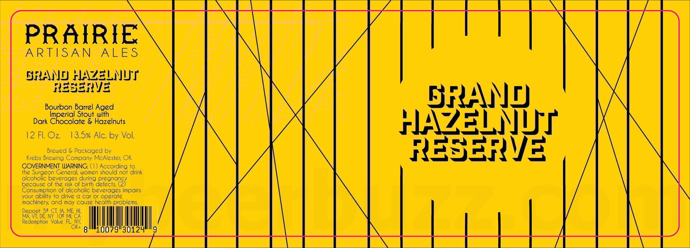 2025 Prairie Artisan Ales grand Hazelnut Reserve