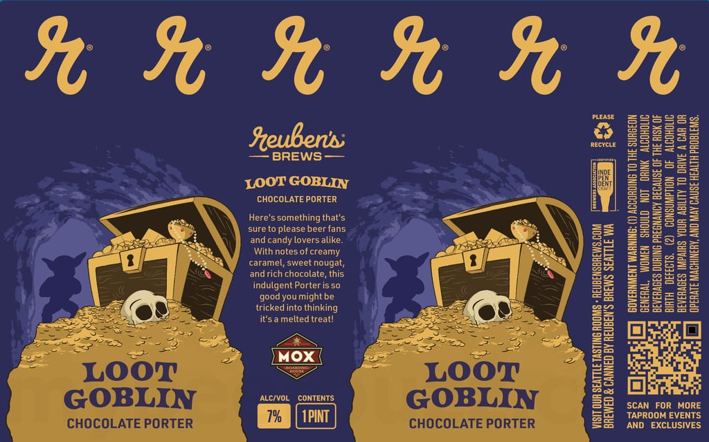 Reuben’s Brews Working On Loot Goblin & Fresh! Pomegranate Blueberry Sour Ale