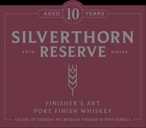 Silverthorn Reserve Finisher’s Art Port Finish Whiskey 10-Year Blend