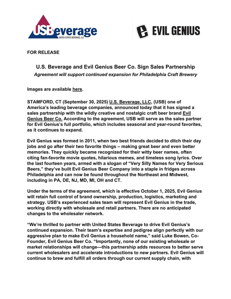 2025 Evil Genius Distribution Agreement