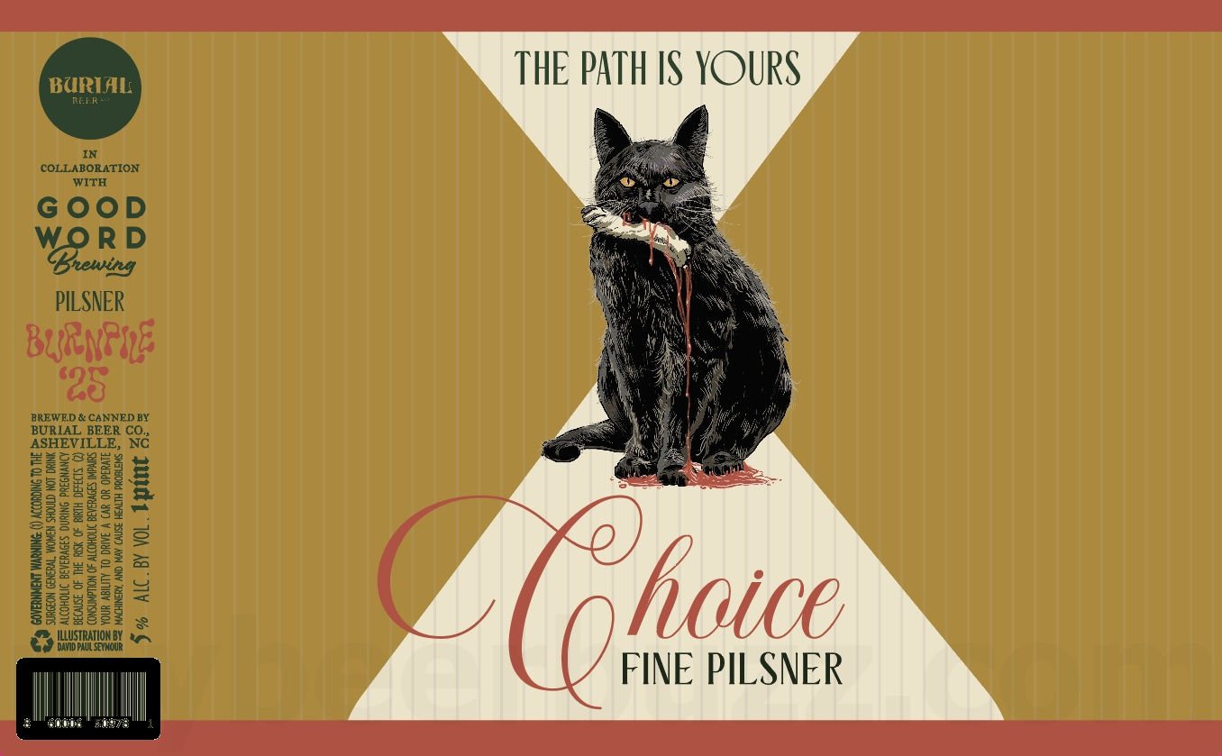 2025 Burial Beer Choice 16-oz Cans