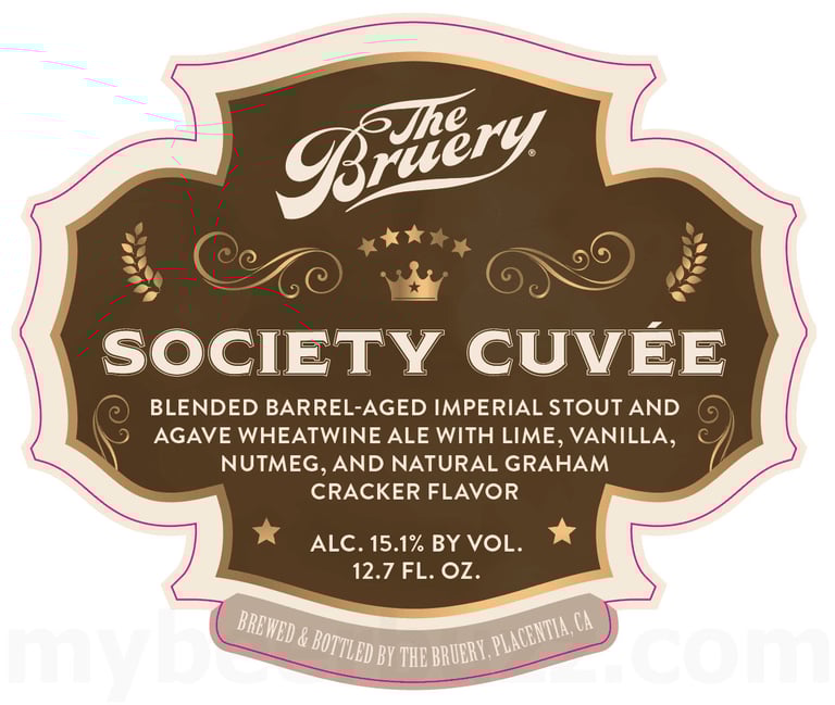 2025 The Bruery Society Cuvée 12.7-oz Bottles