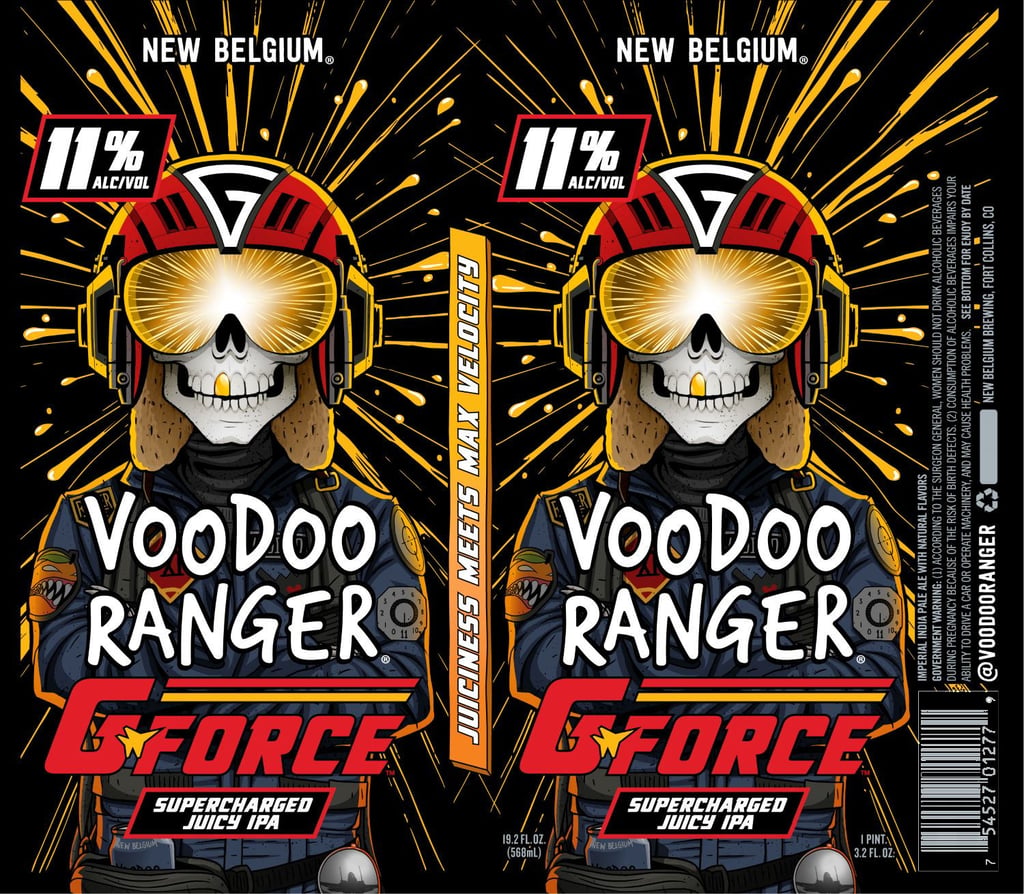 New Belgium Working On Voodoo Ranger G Force Cans