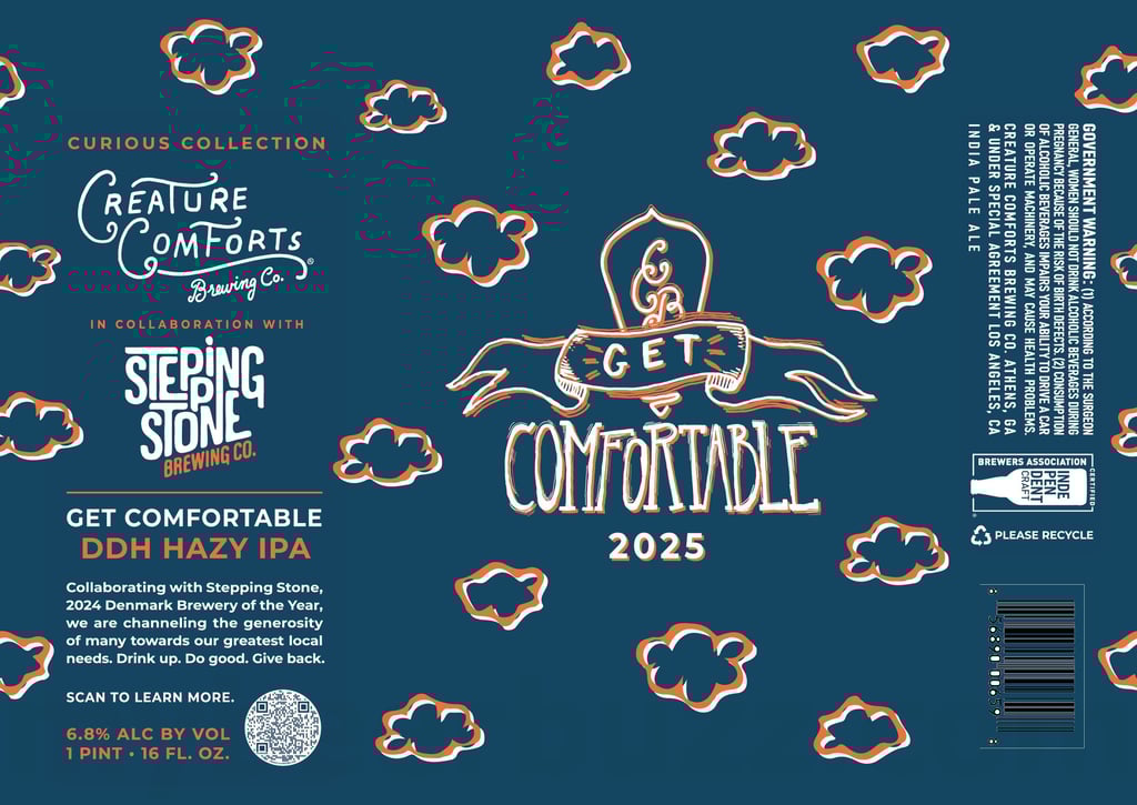 Creature Comforts & Stepping Stone Collaborate On 2025 Get Comfortable