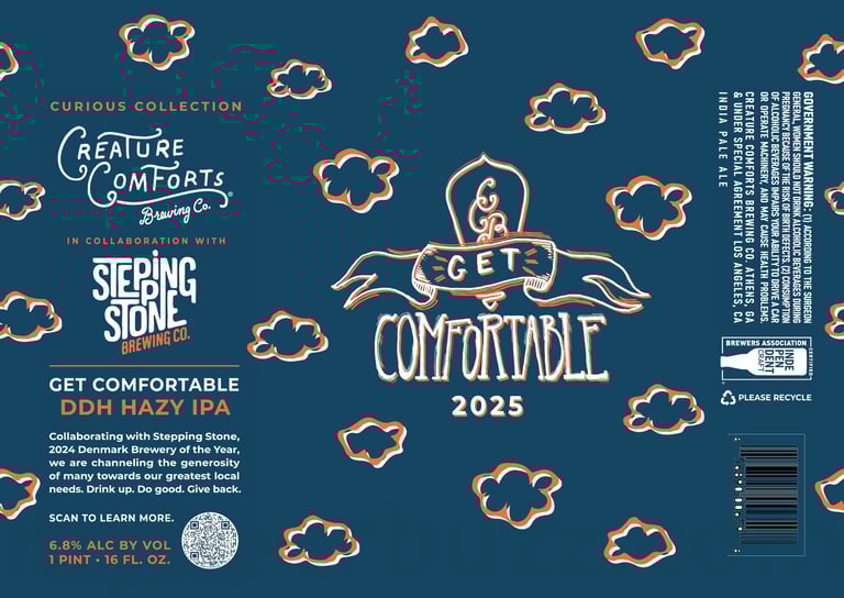 2025 Creature Comforts 2025 Get Comfortable 16-oz Cans