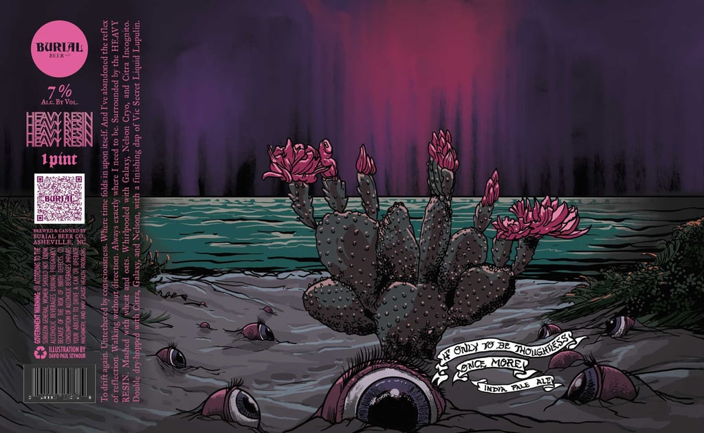 Burial Beer Working On If Only To Be Thoughtless Once More Cans