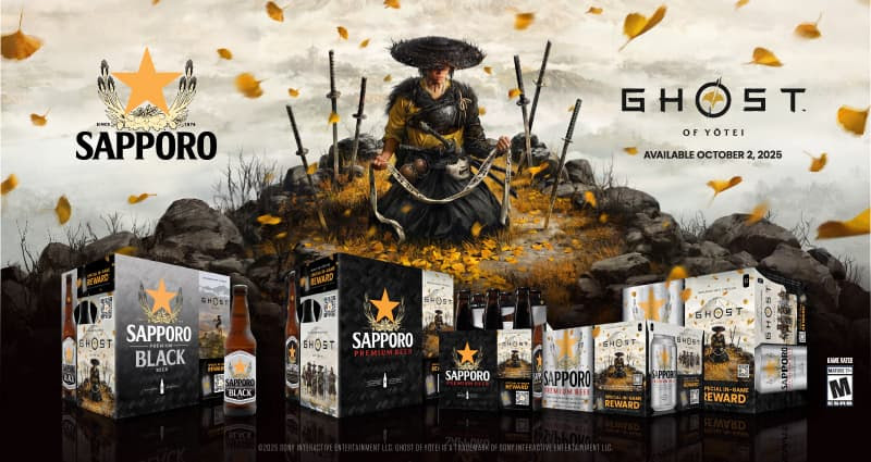 Sapporo and Ghost of Yōtei Limited-Time Package Now Available