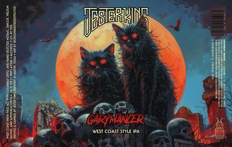 2025 Jester King Garymancer 16-oz Cans