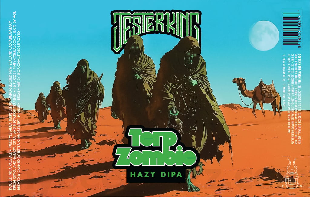 Jester King Adding Terp Zombie Cans