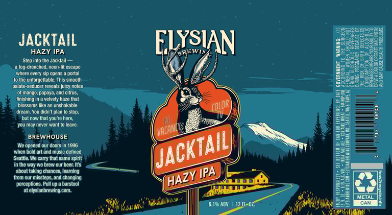 2025 Elysian Brewing Jacktail 12-oz Cans