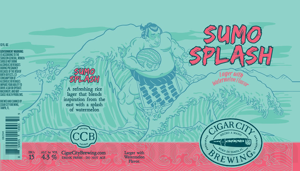 Cigar City Working On Sumo Splash Lager